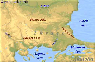 General Map of Thrace